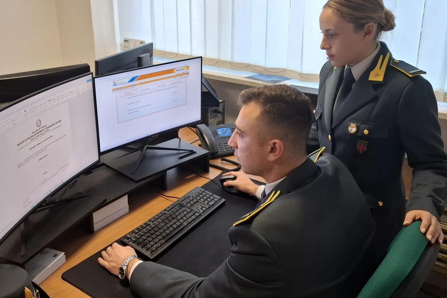 Indagine della Guardia di Finanza di Nuoro