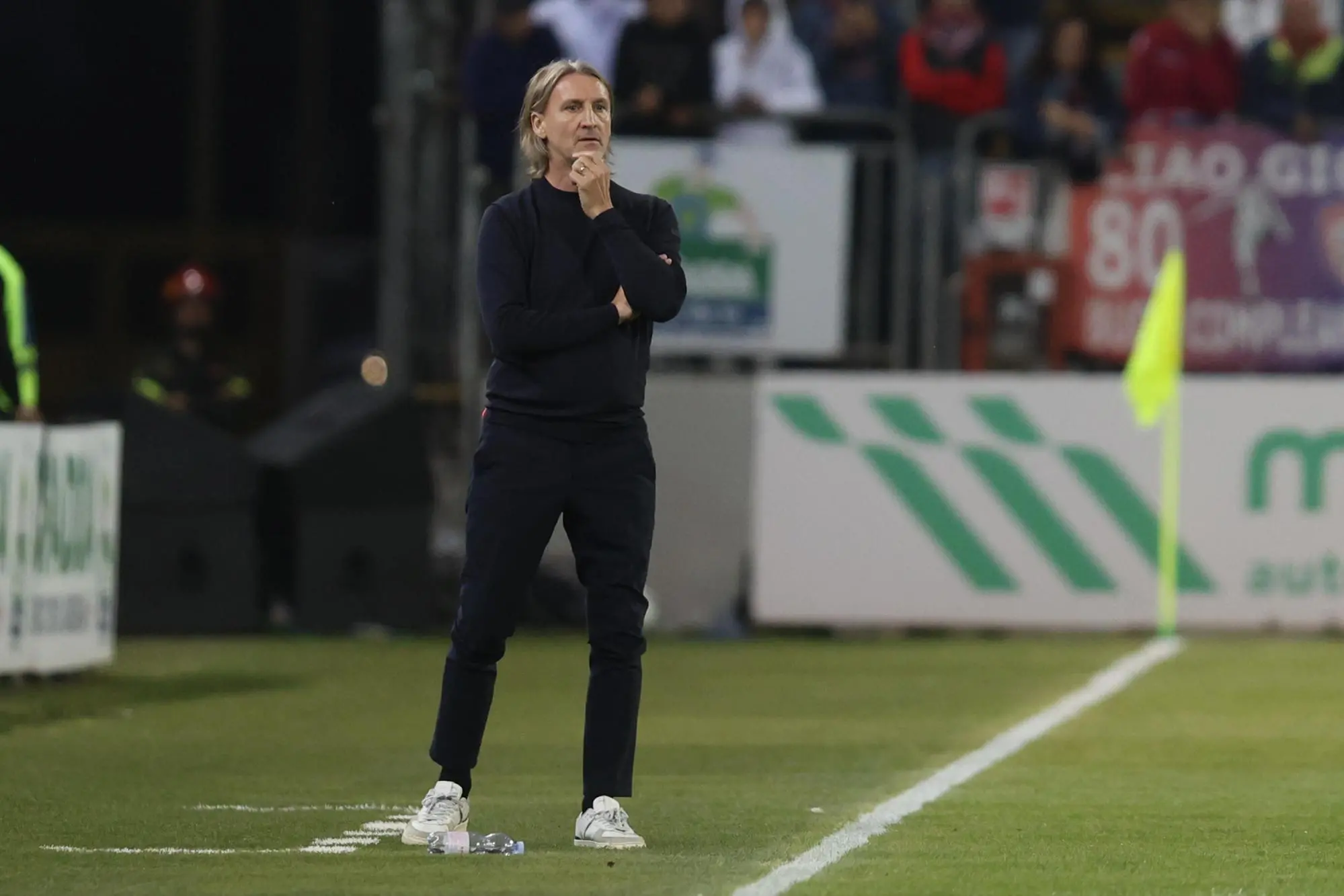 Davide Nicola in Cagliari-Venezia (foto Ansa)