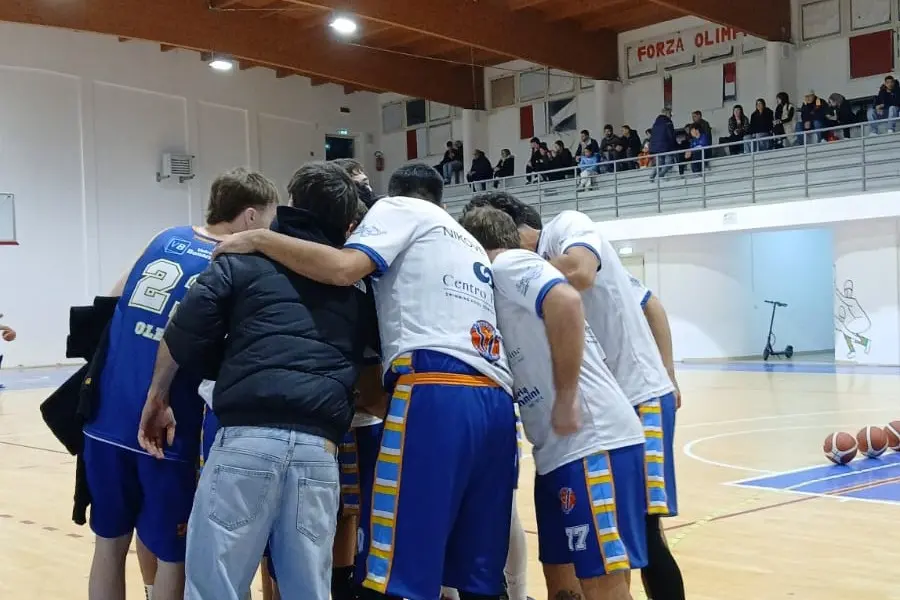 Un'immagine della Virtus Olbia che prende parte al torneo di Divisione Regionale 2 (foto concessa)