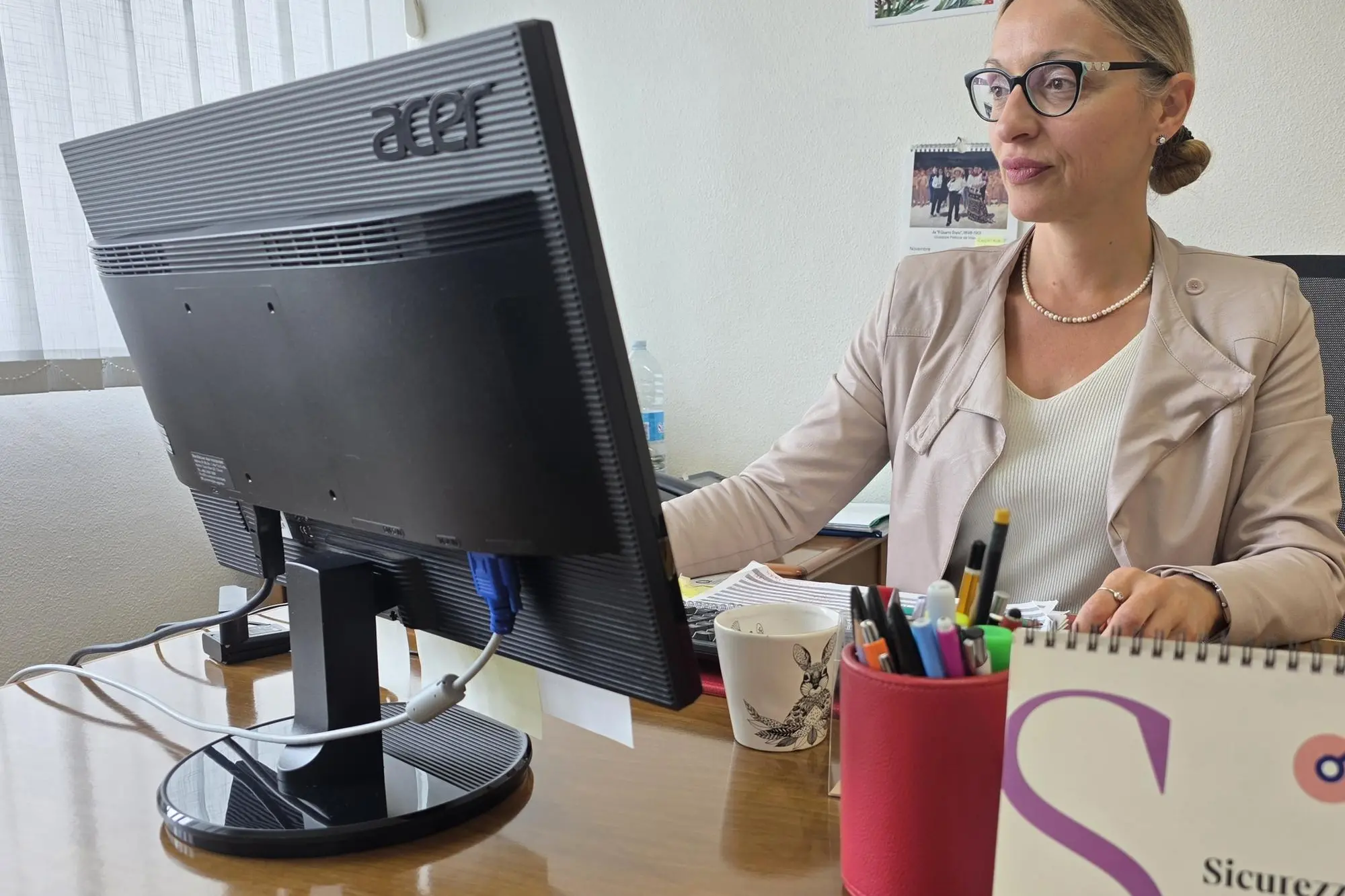 Laura Neri, dirigente dell'IC Li Punti