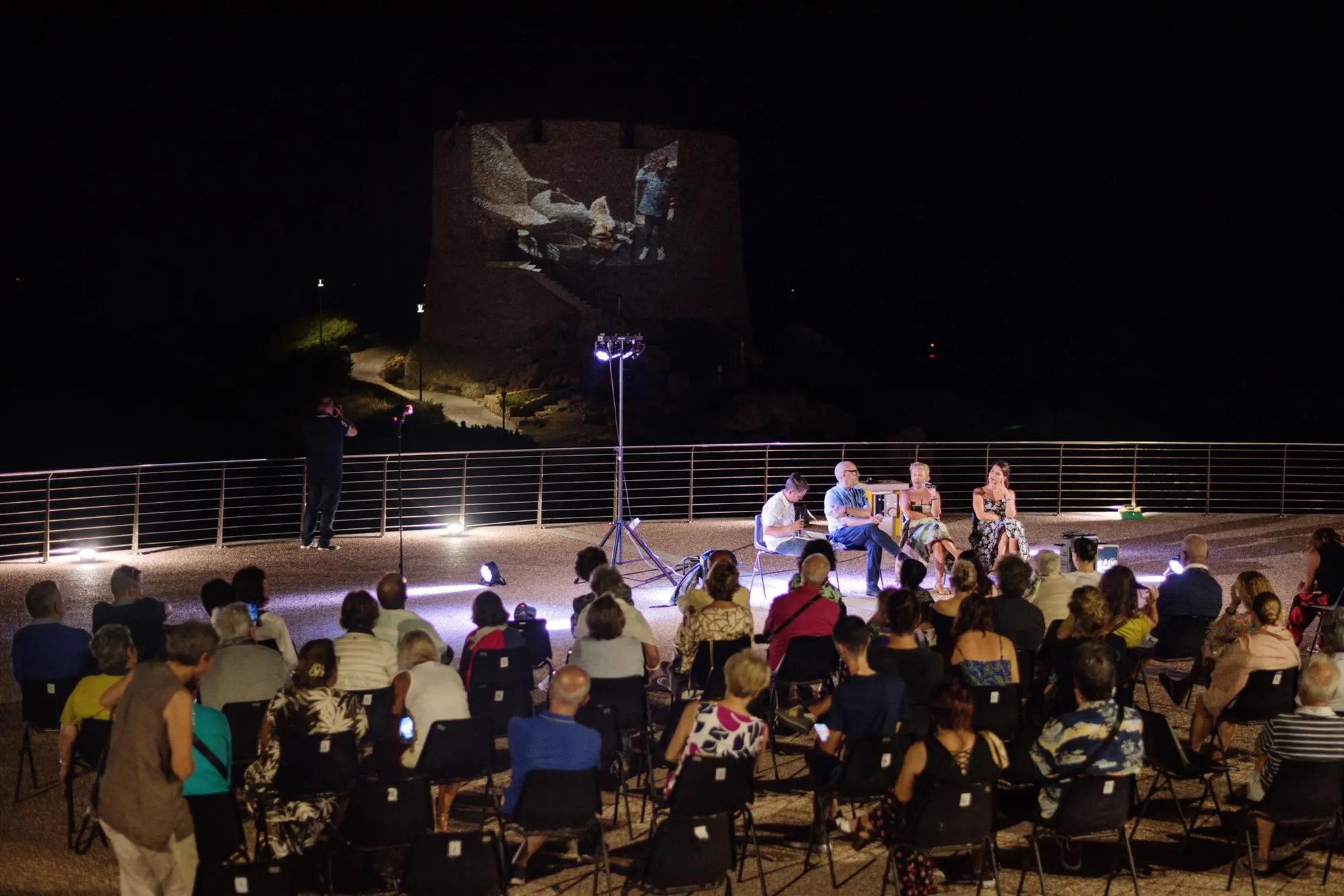 Un'immagine di una serata del festival “Ligghjendi” (foto concessa)