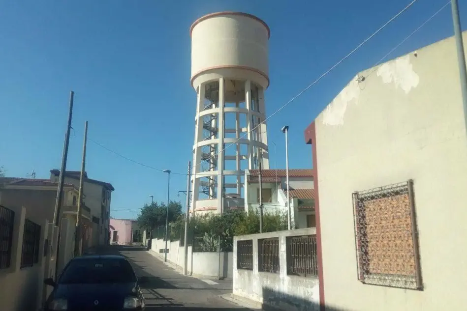 La cisterna a Serramanna