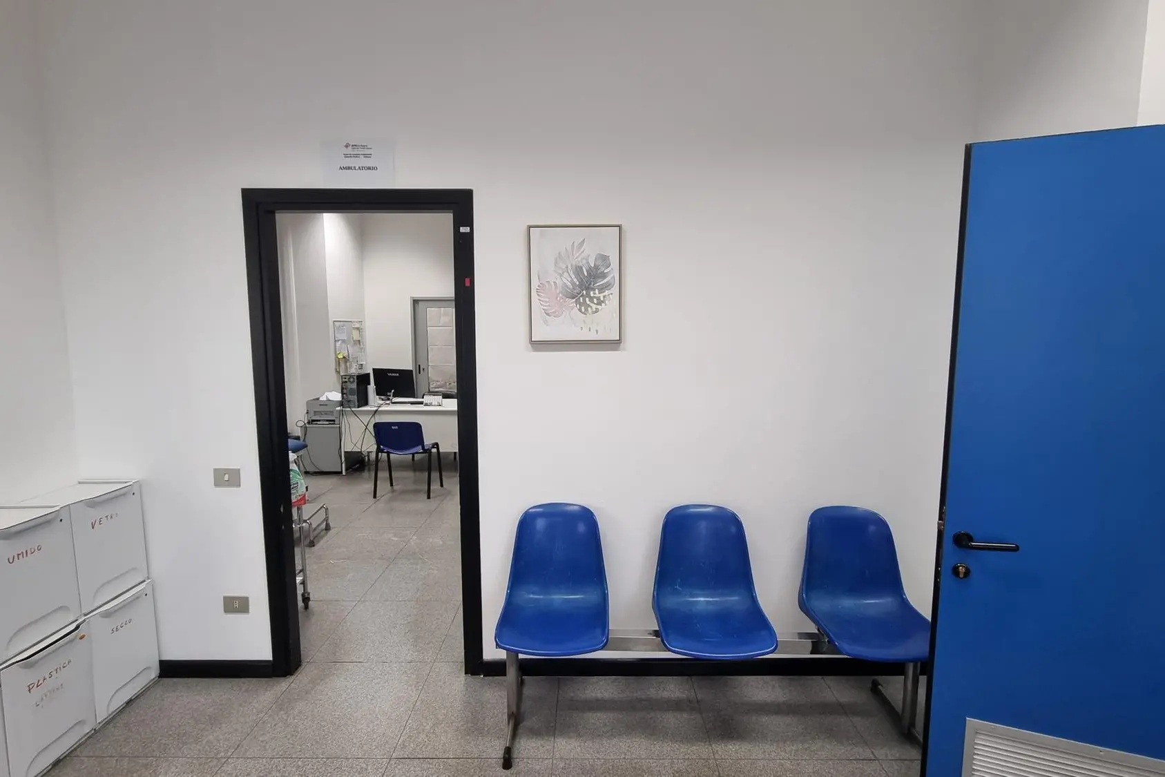 L'ambulatorio (Foto Asl)