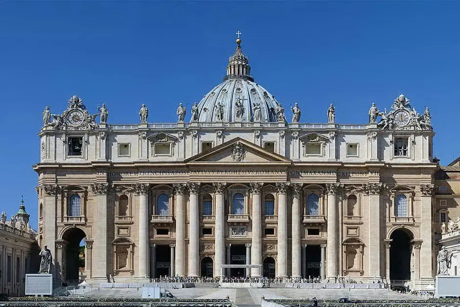 La basilica di San Pietro (foto Wikipedia)