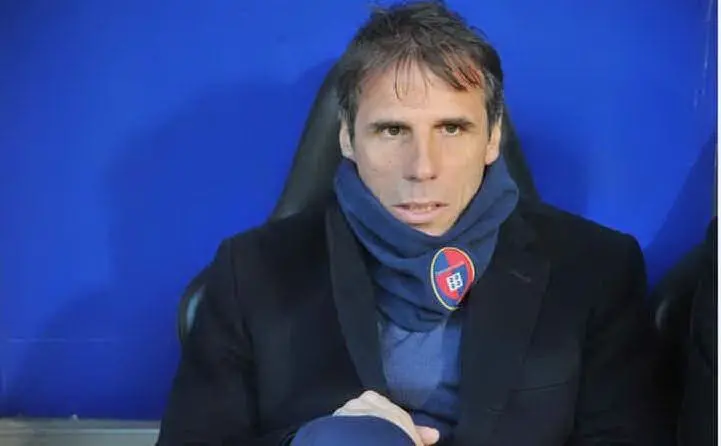 Allena il Cagliari nella stagione 2014-5 (Ansa)