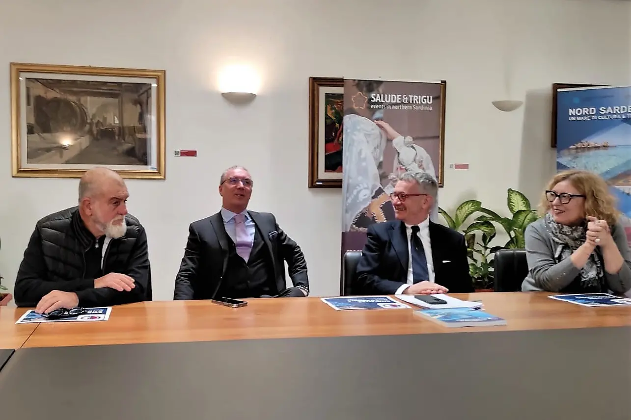 La conferenza stampa di Assonautica e Camera di Commercio del Nord Sardegna (foto G. Marras)