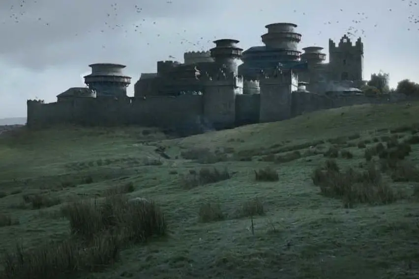 Il castello di Grande Inverno (foto da frame tv)