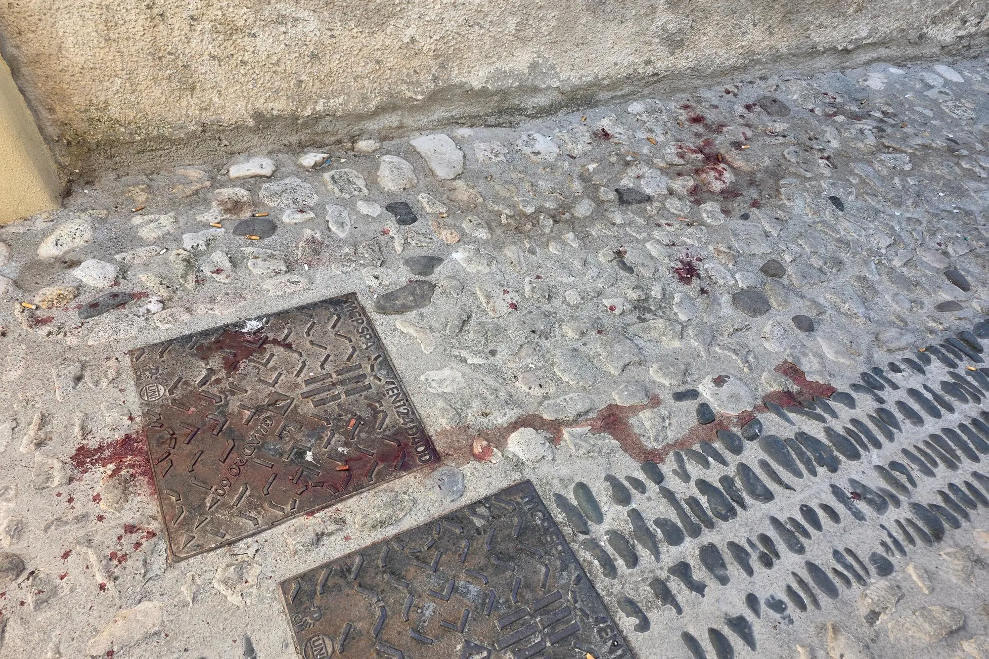 Le tracce della rissa