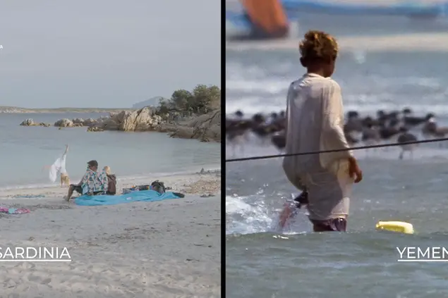 L'inquietante immagine con cui si apre il documentario (foto concessa @aljazeera)
