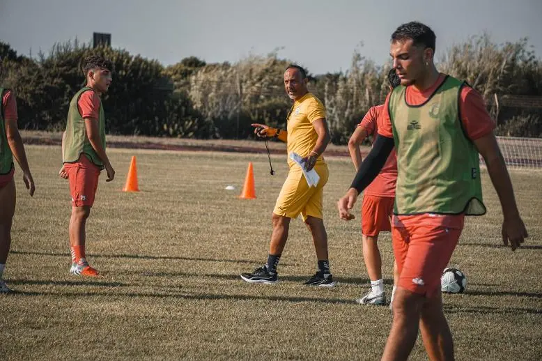 Fabio Levacovich durante una seduta di allenamento (foto Gabriele Demuro)