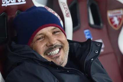 Bologna coach Sinisa Mihajlovic during the italian Serie A soccer match Torino FC vs Bologna FC at the Olimpico Grande Torino Stadium in Turin, Italy, 20 December 2020 ANSA/ALESSANDRO DI MARCO