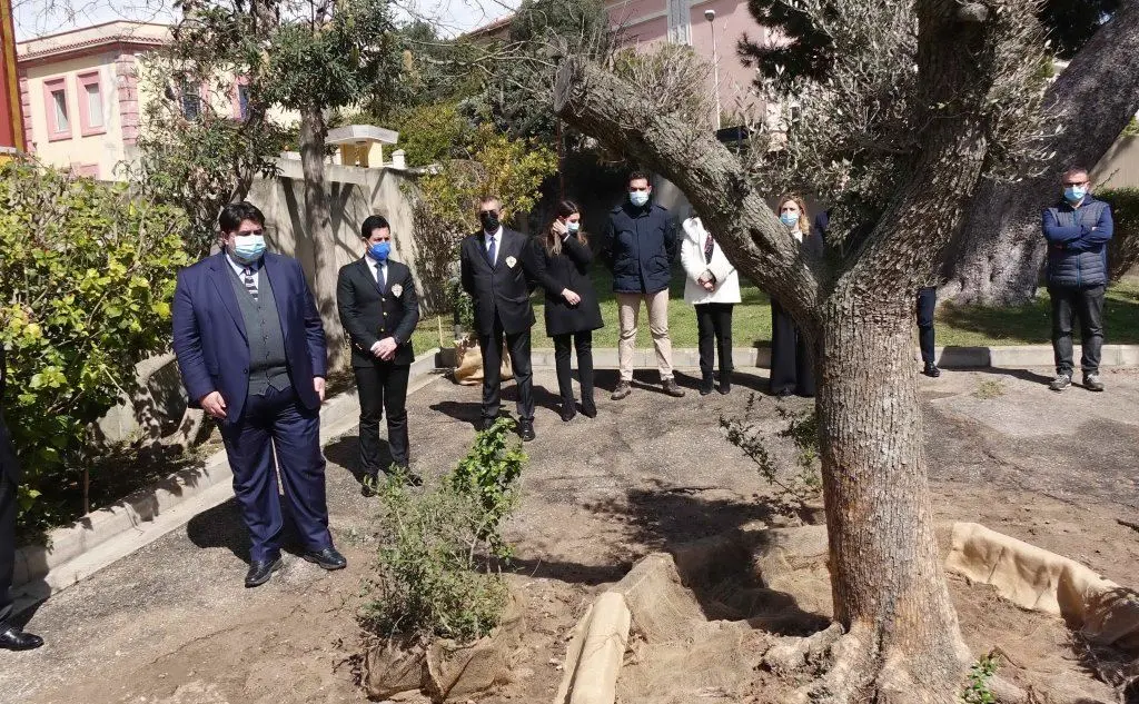 La cerimonia al parco di Villa Devoto (tutte le foto sono Regione Sardegna)
