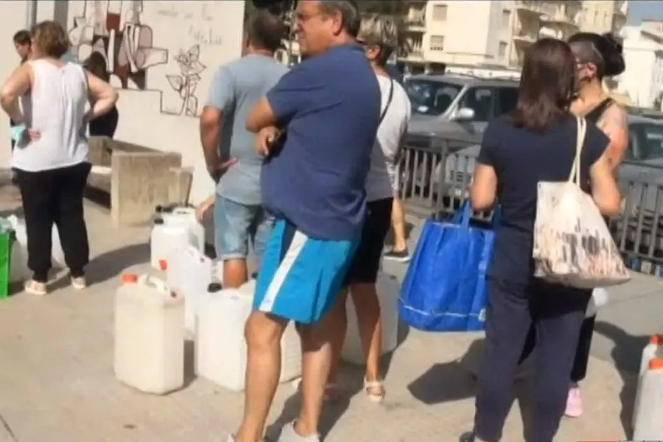 Disagi per i cittadini di Nuoro e Mamoiada (foto da Videolina)