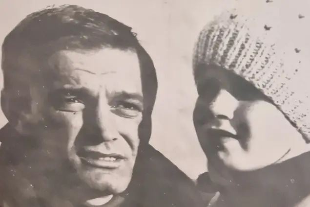 La foto scelta da Nicola Riva per salutare il padre