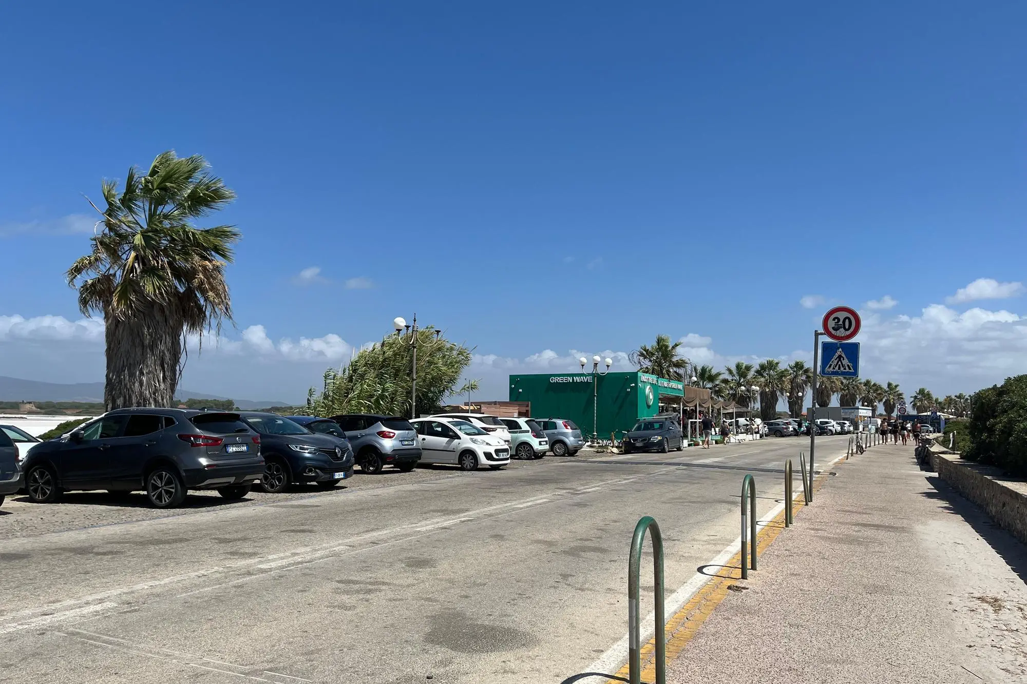 Il lungomare di Putzu Idu (Foto Sara Pinna)