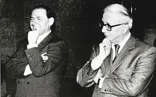 Insieme a Silvio Berlusconi (foto Wikipedia)