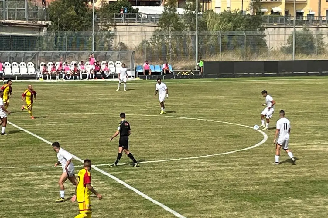 Un'immagine del match tra Olbia e Valmontone (foto Ilenia Giagnoni)