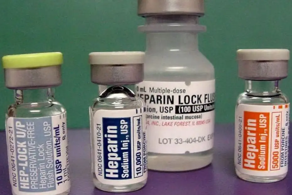 L'eparina, anticoagulante somministrato per uccidere i pazienti