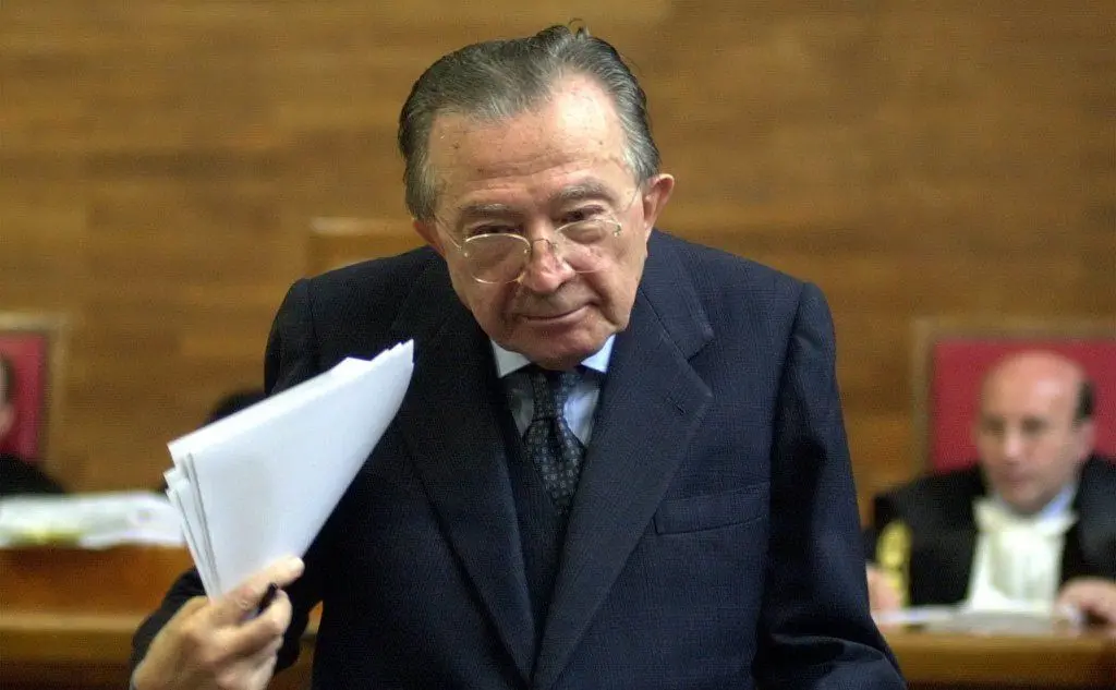 In aula in tribunale nel corso di un'udienza