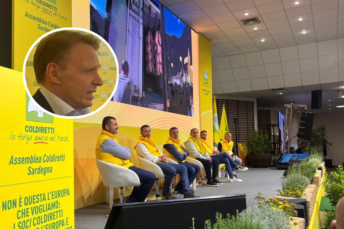 Il ministro Lollobrigida all'incontro di Coldiretti (Foto: Murgia)