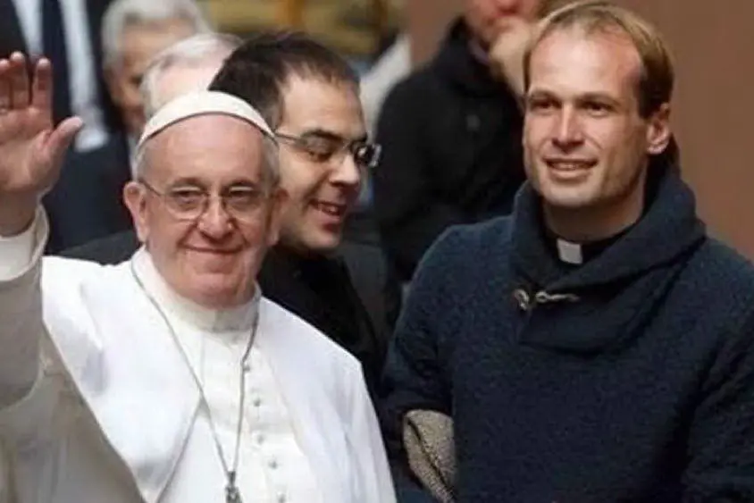 Papa Francesco e Padre Gonzalo Aemilius