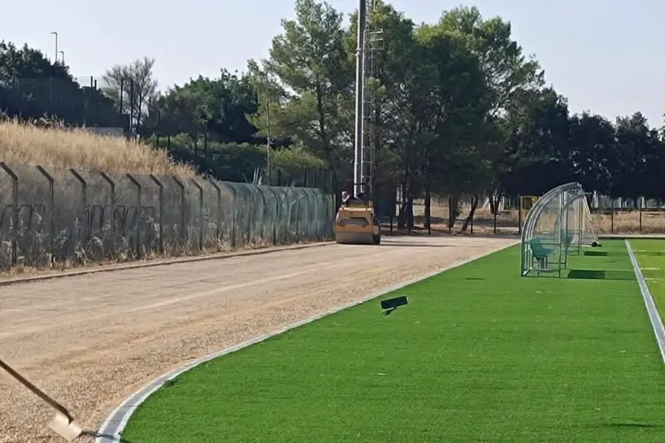 La pista di atletica a Porto Torres (foto concessa)
