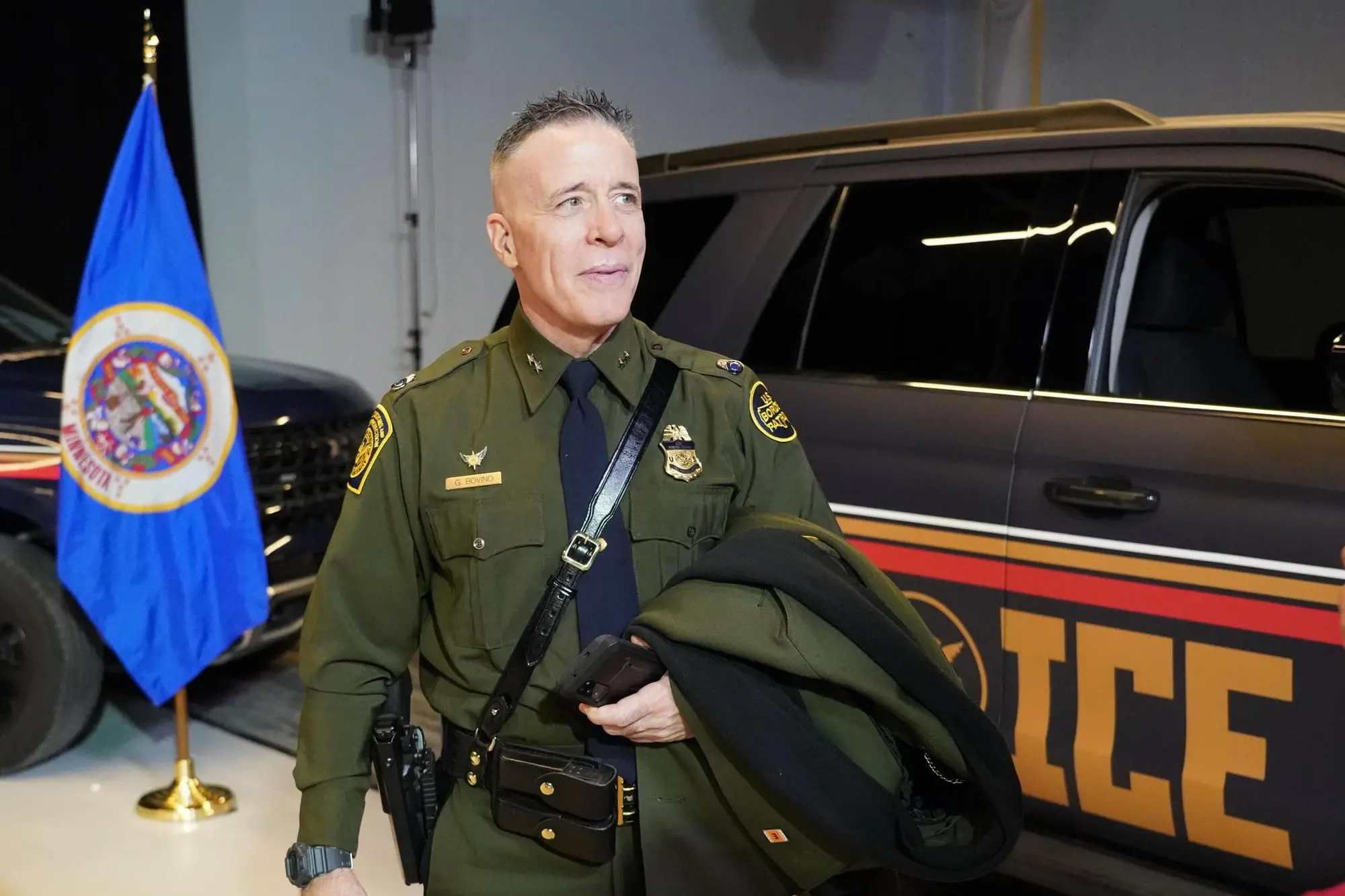 Gregory Bovino, comandante dell'ICE Usa (Ansa-Epa)