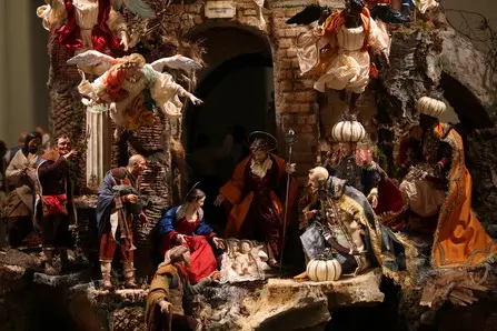 Presepe (foto Ansa)