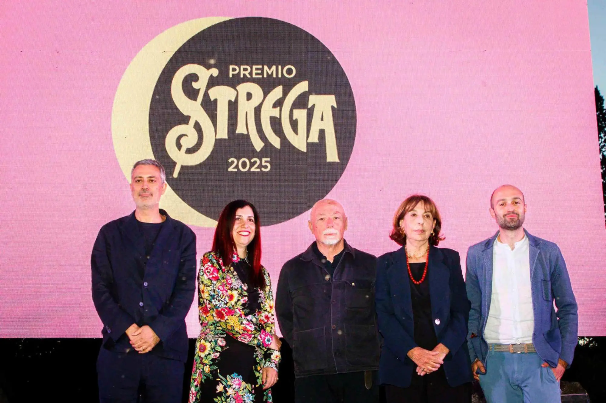 La cinquina del Premio Strega (foto Ansa)