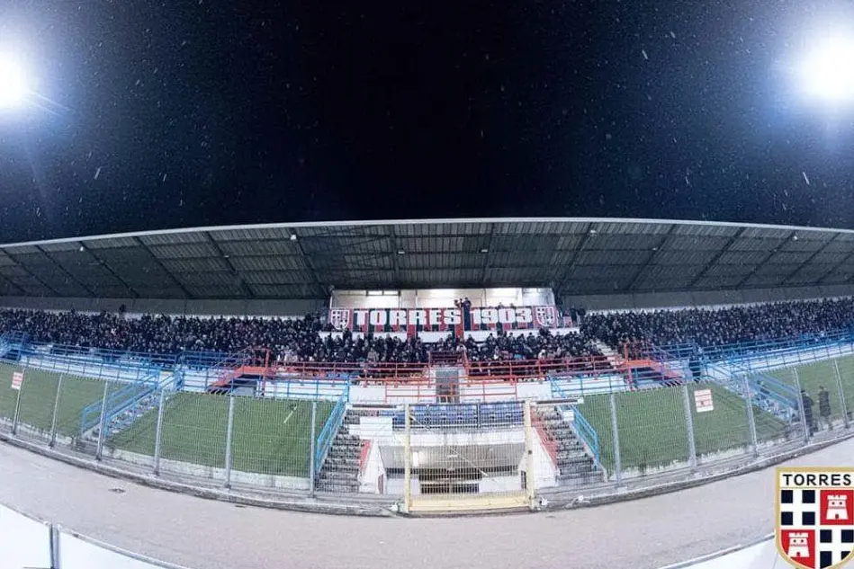 Lo stadio di Sassari (foto Torres)