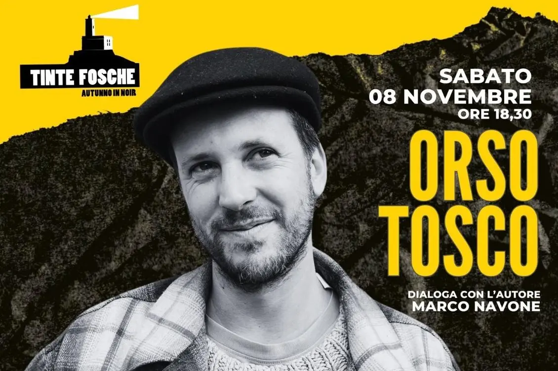 La locandina dell’appuntamento con Orso Tosco