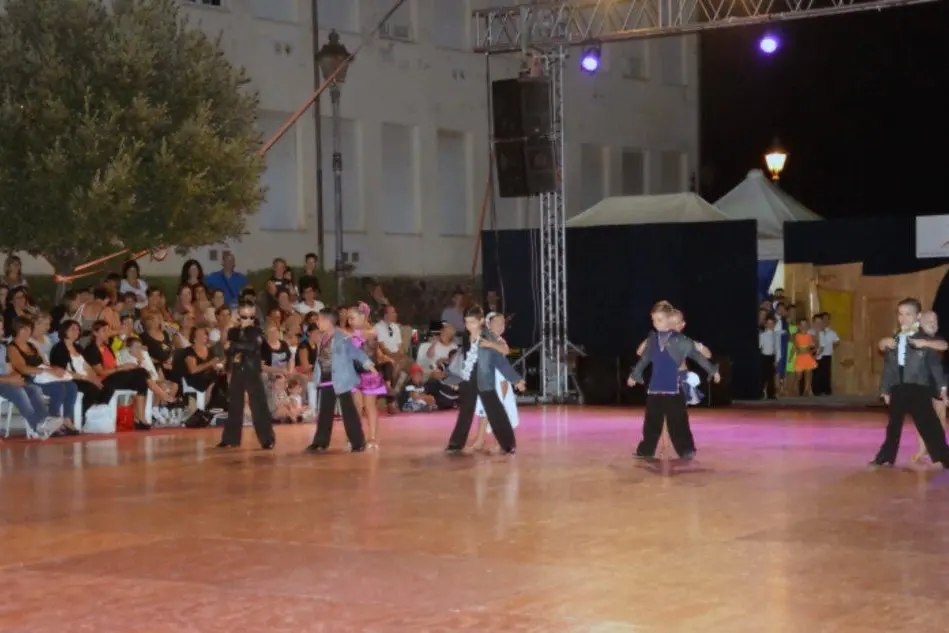 Esibizione del Centro Studi Danza di Villamar
