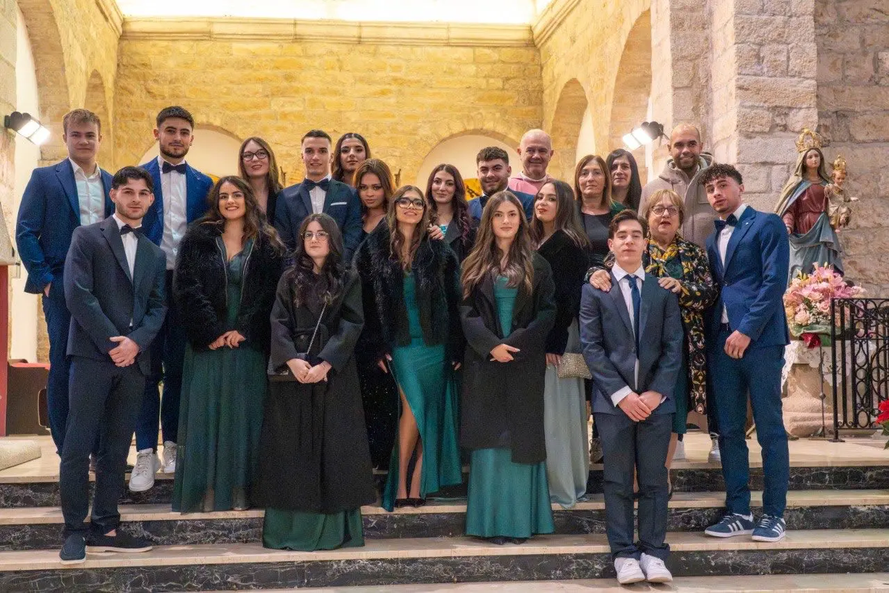 I partecipanti al ballo dei debuttanti