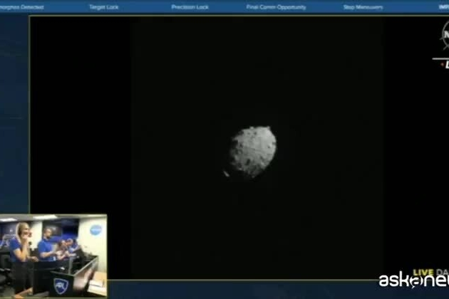 Dart, la sonda della Nasa, si è schiantata contro l'asteroide Dimorphos