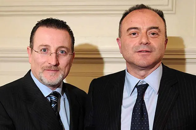 Nicola Gratteri e Antonio Nicaso (foto concessa @DanieleScudieri)