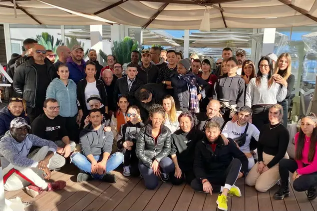Lo staff de La Marinella (foto Daga)