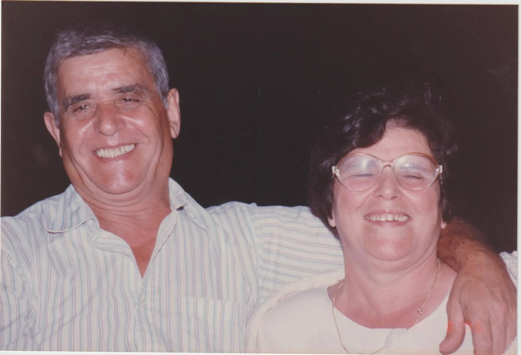 Mario e Giovanna Ghiani, fondatori del Roxy bar di Cagliari nel 1973