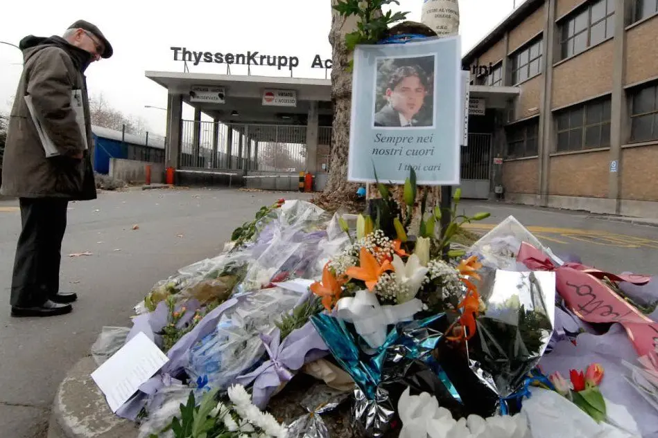 #AccaddeOggi: 6 dicembre 2007, sette vittime nell'incendio della ThyssenKrupp