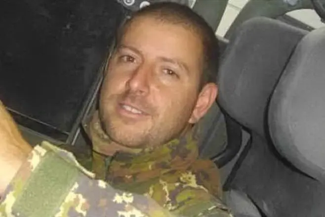 Luca Sanna, il caporal maggiore ucciso in Afghanistan (archivio L'Unione Sarda)