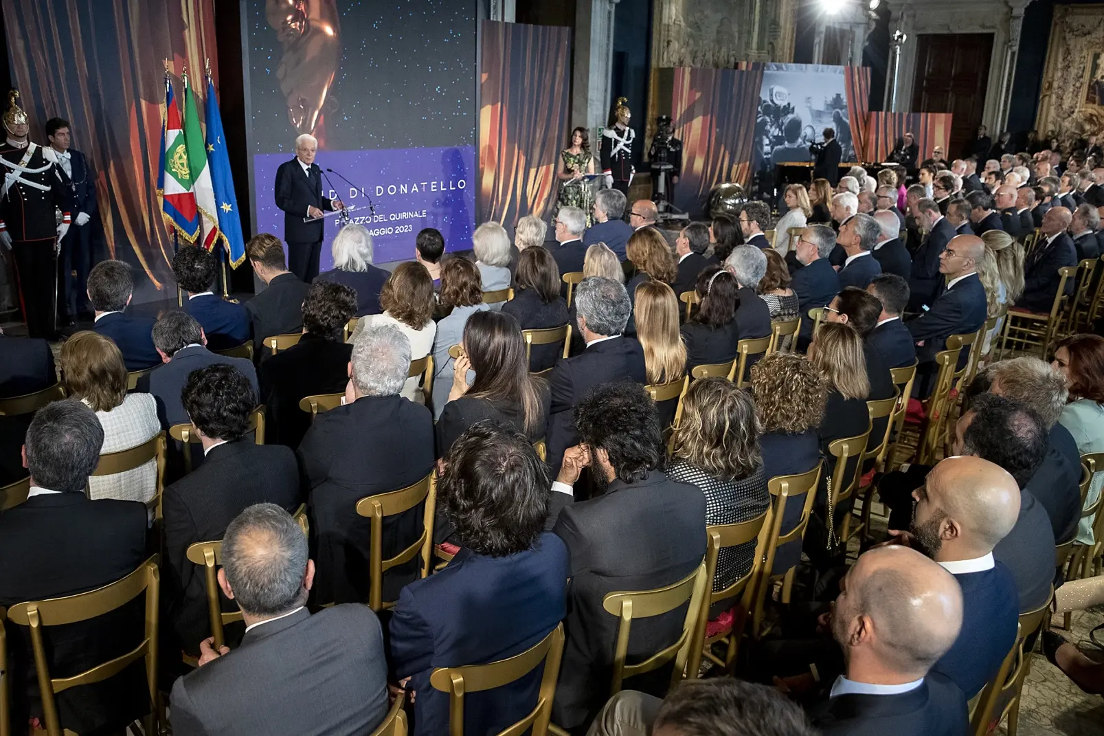 La cerimonia al Quirinale (foto Quirinale)