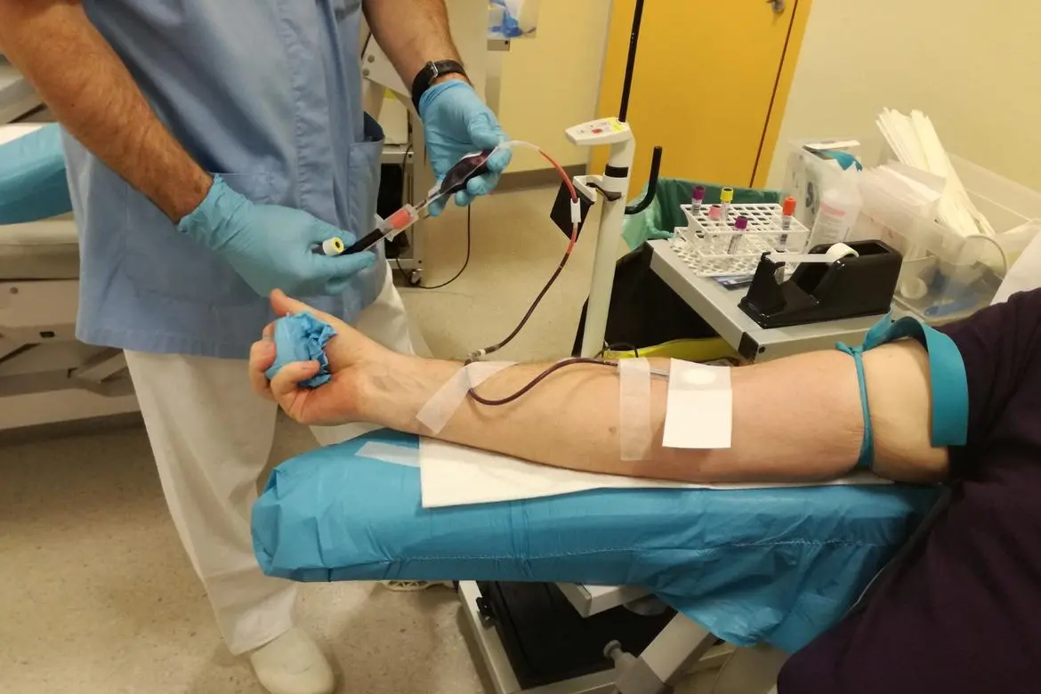 Donazione di sangue (archivio)