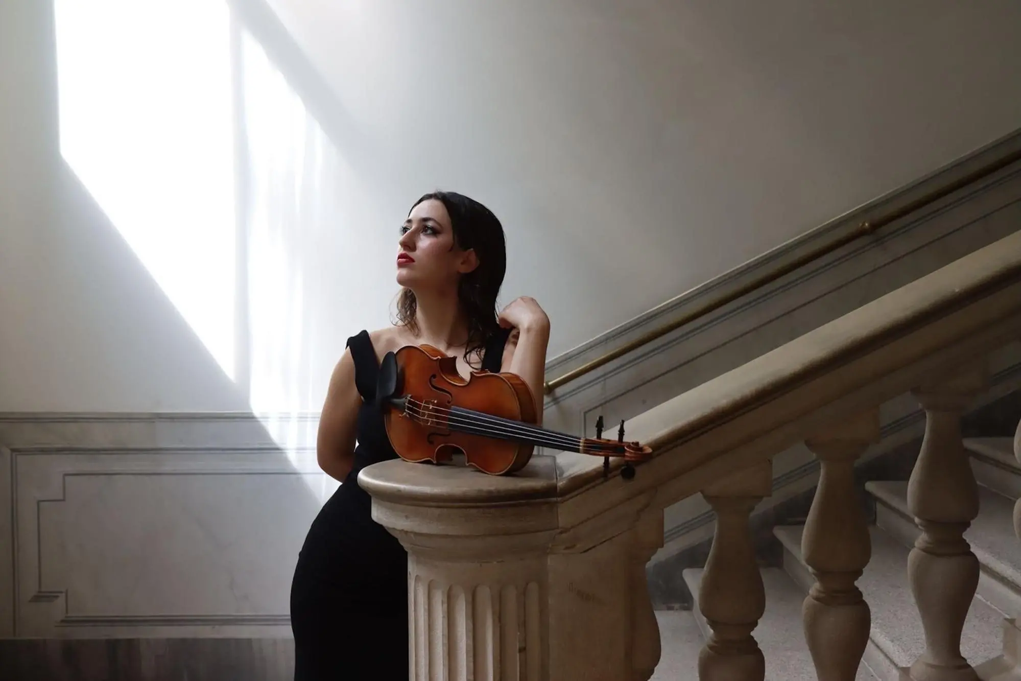 La violinista Sofia Manvati