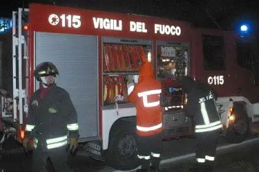 Sono intervenuti i vigili del fuoco