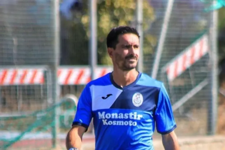 L'allenatore del Villasimius, Nicola Manunza (L'Unione Sarda)