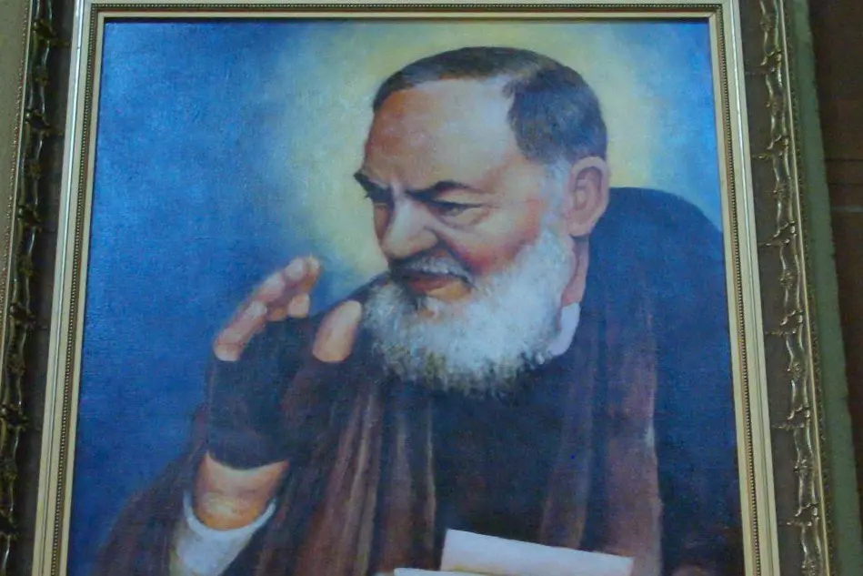 Un'immagine di Padre Pio