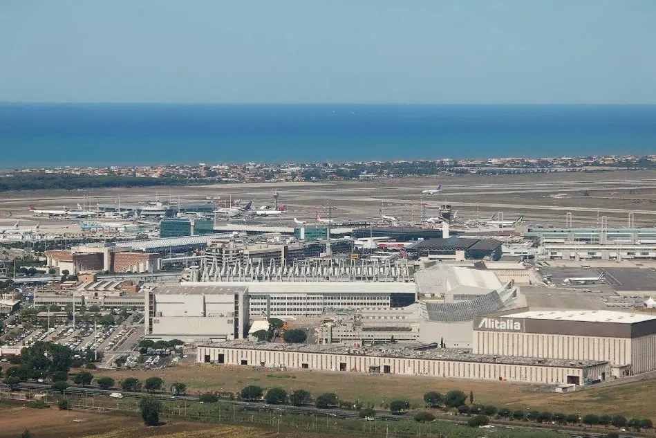 L'aeroporto di Fiumicino a Roma (foto Wikipedia)