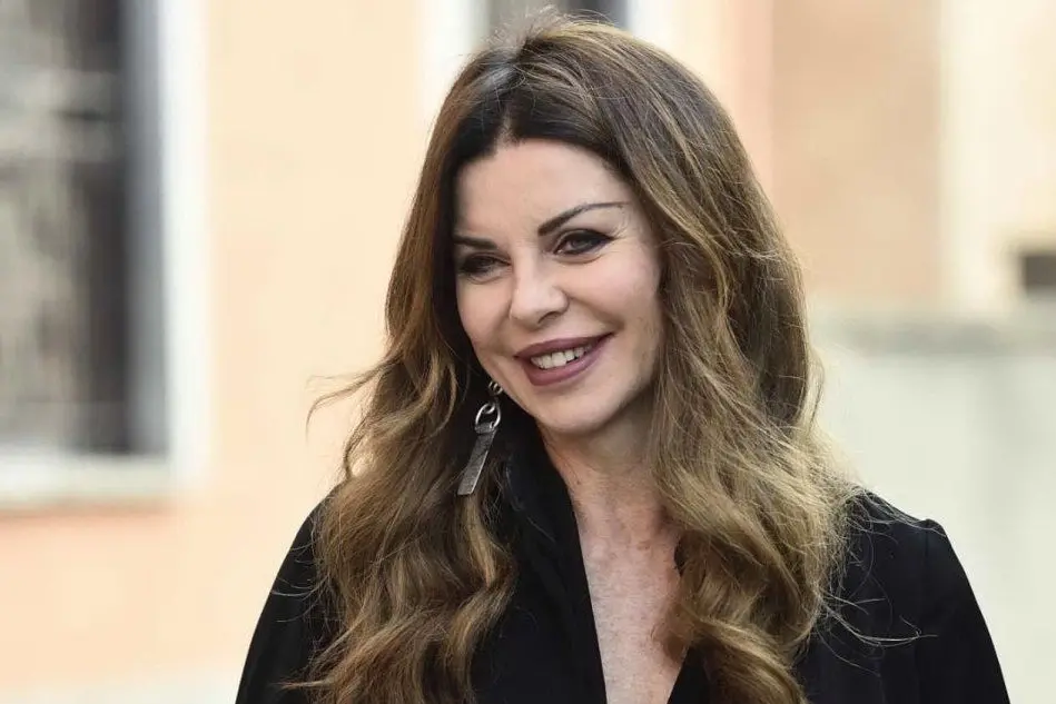 Alba Parietti (foto Ansa)