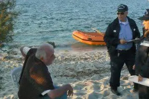 Salvatore Meloni nell'isola di Mal di Ventre