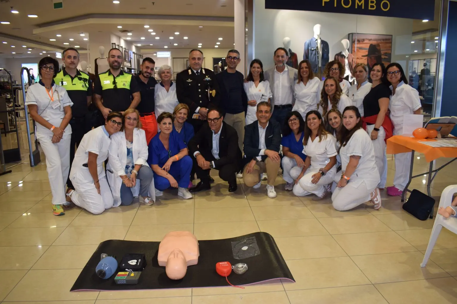 Giornata della Sicurezza del Paziente: medici, personale sanitario, volontari, forze dell'ordine e cittadini insieme