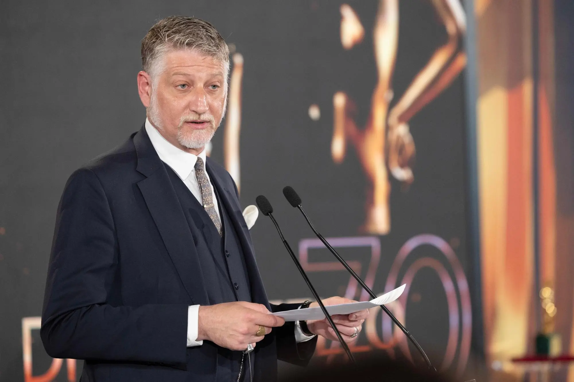 Il ministro della Cultura Alessandro Giuli